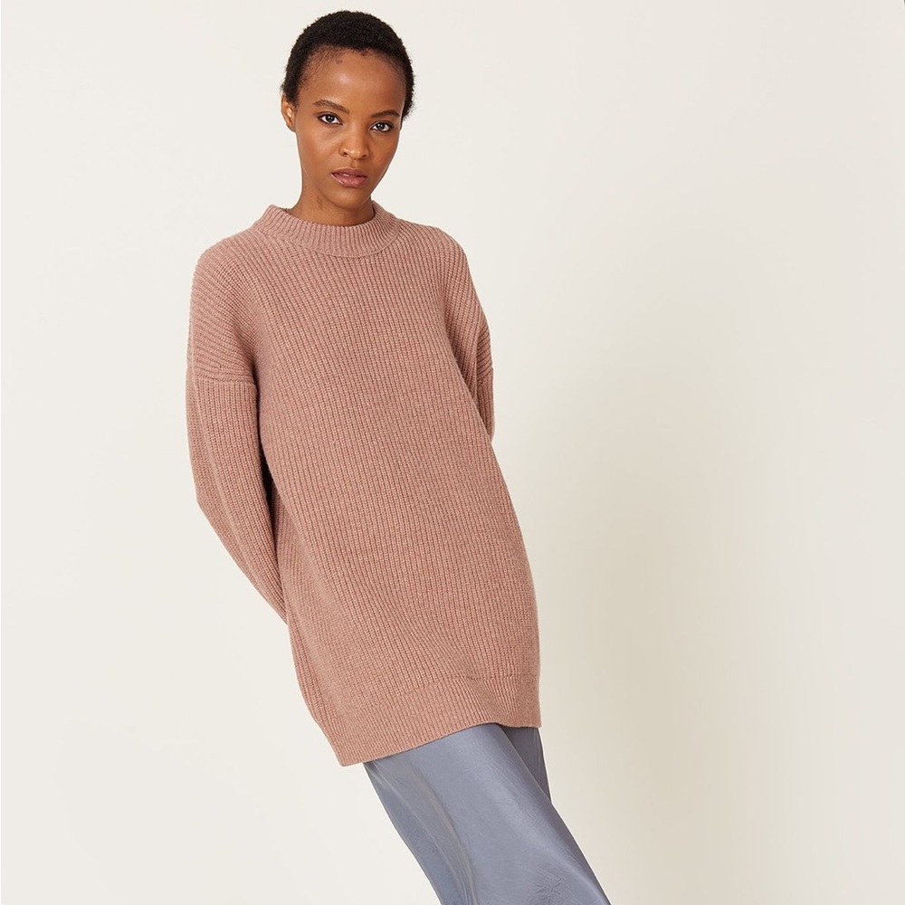 NWT 100% wool DEMY LEE Ari SWEATER in mushroom